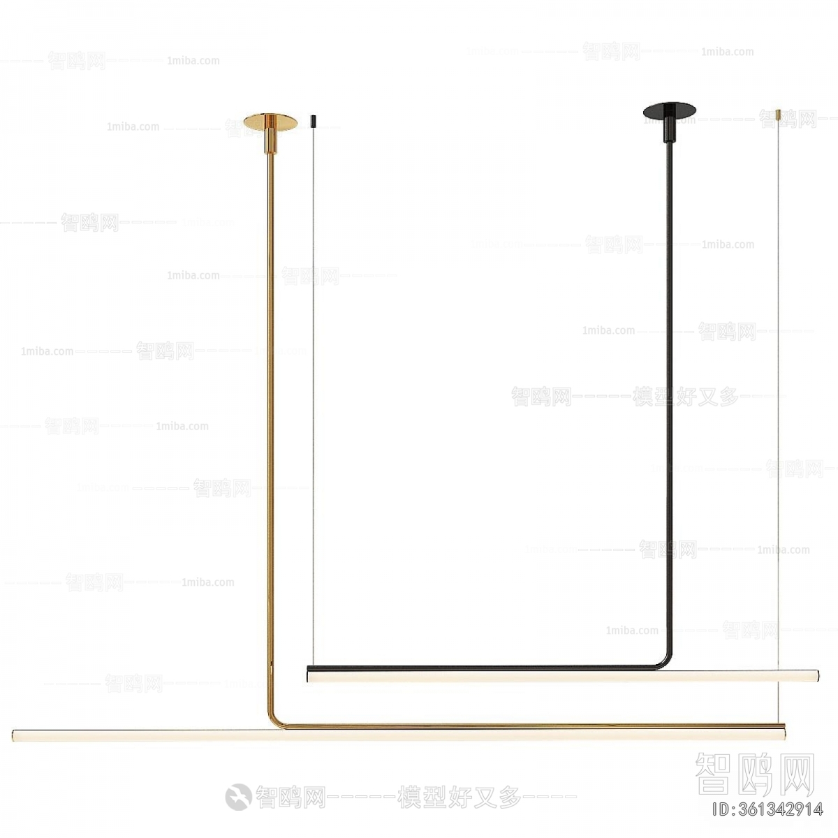 Modern Long Chandelier