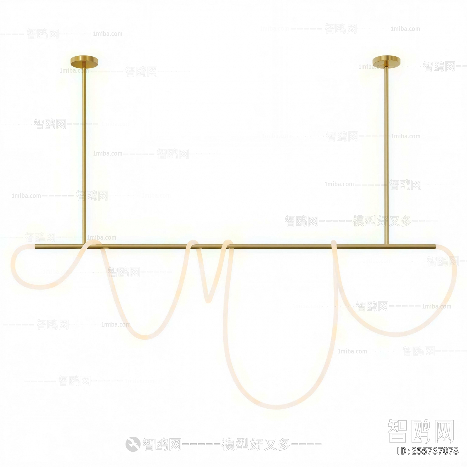 Modern Long Chandelier