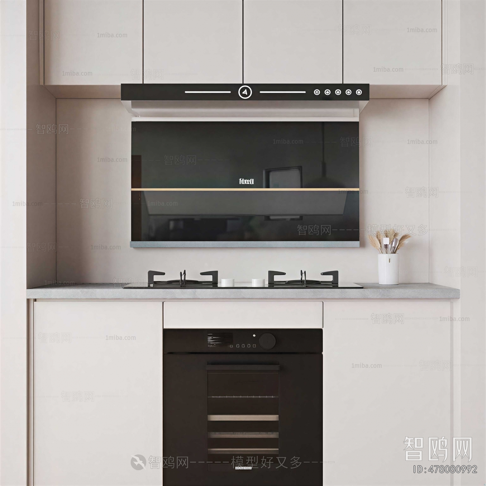 Modern Kitchen Electric Gas Range