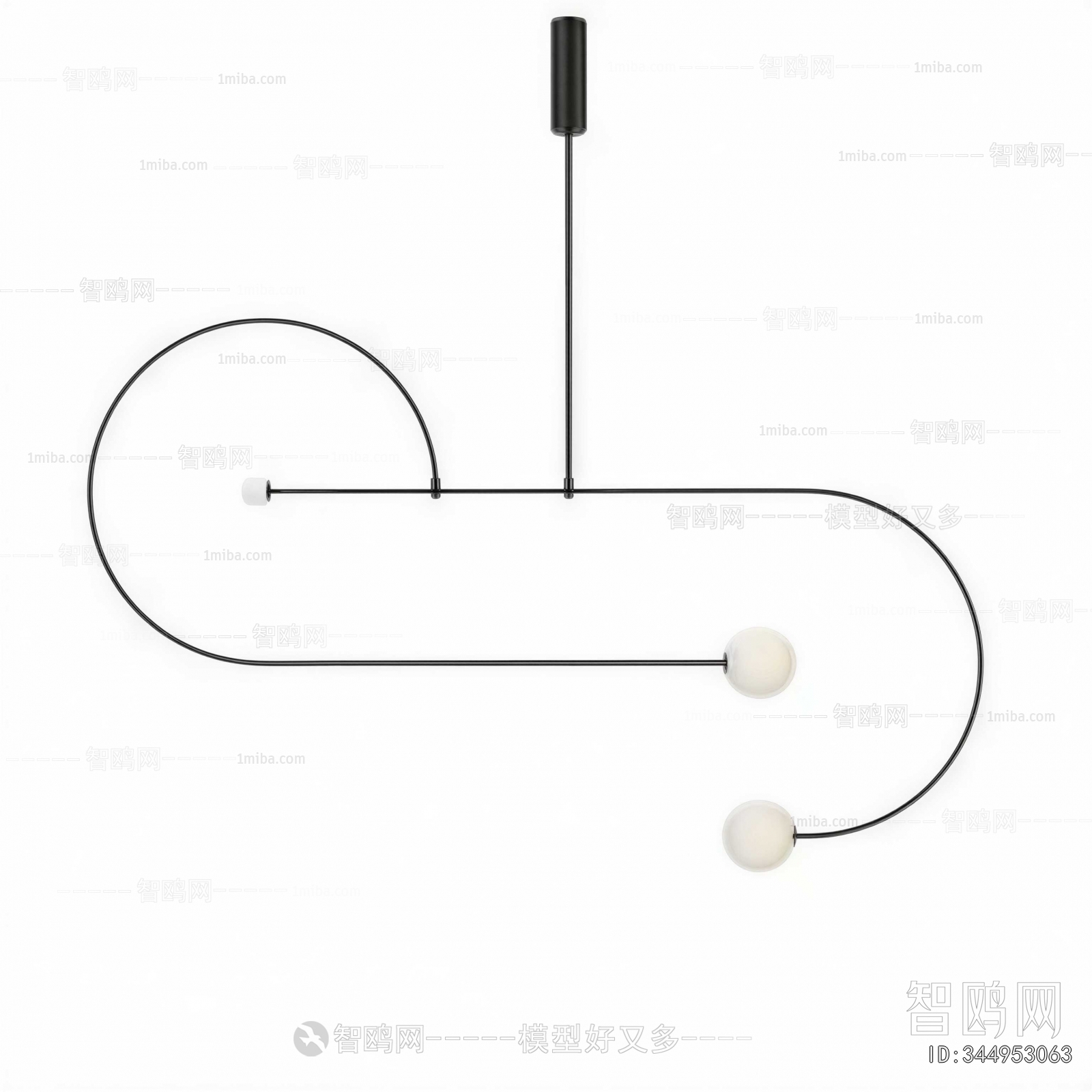 Modern Long Chandelier