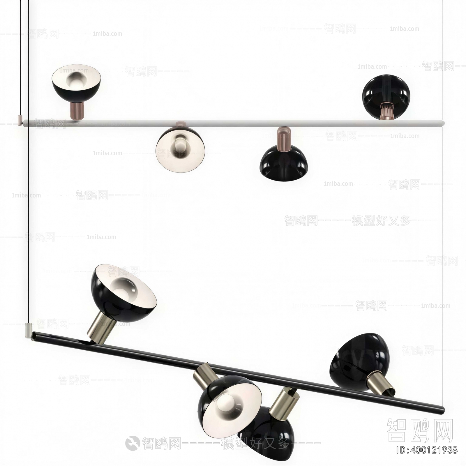 Modern Long Chandelier