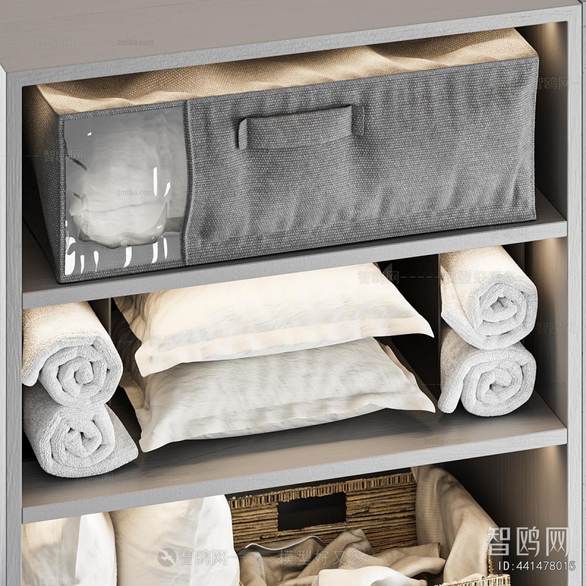 Modern Laundry Cabinet