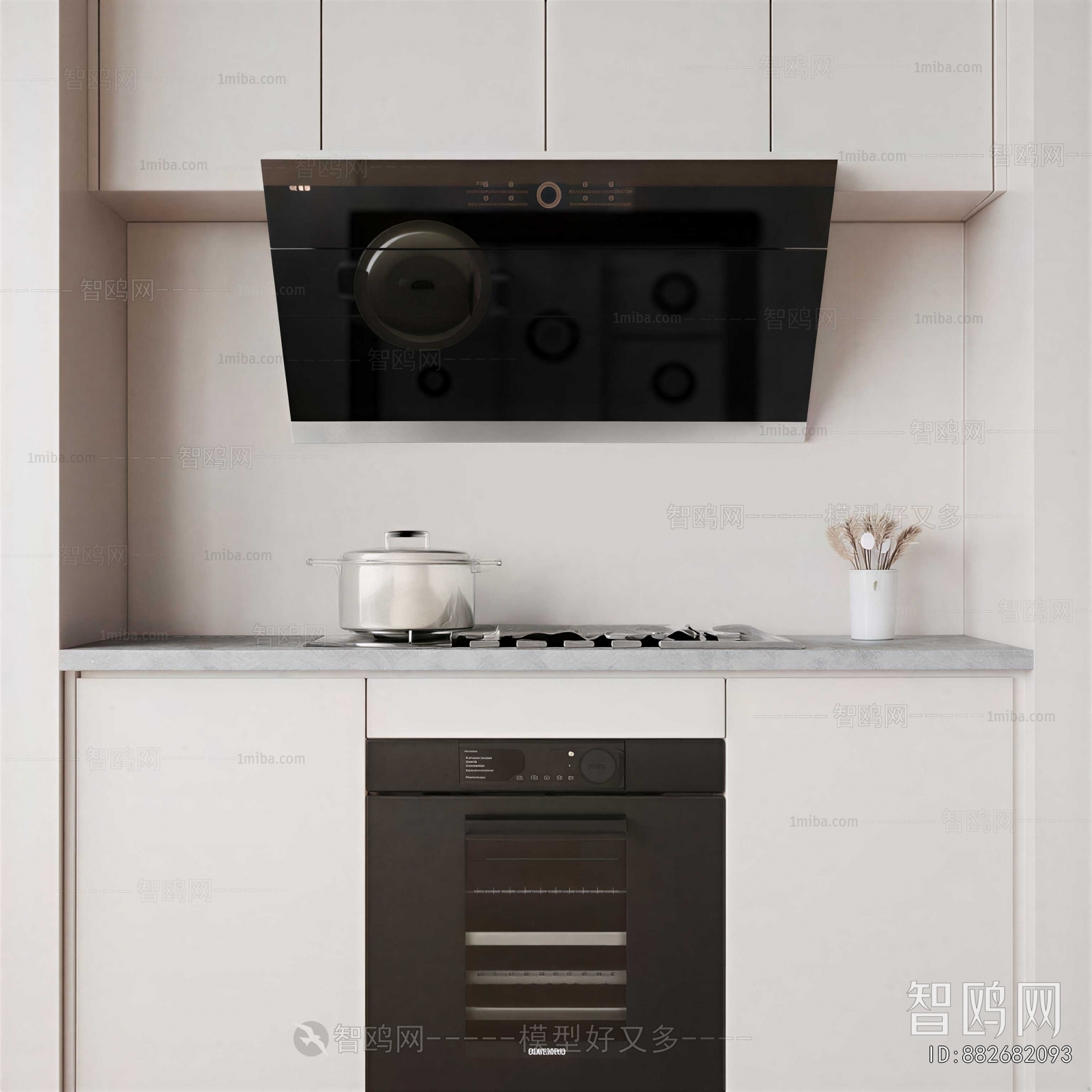 Modern Kitchen Electric Gas Range