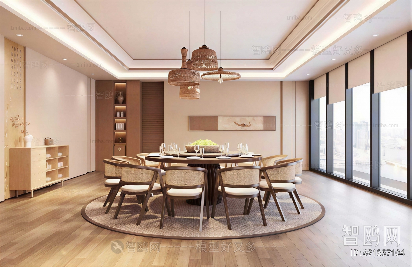 New Chinese Style Restaurant Box