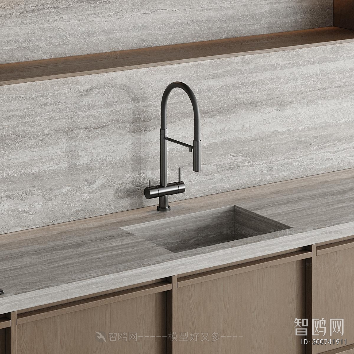 Modern Kitchen Cabinet