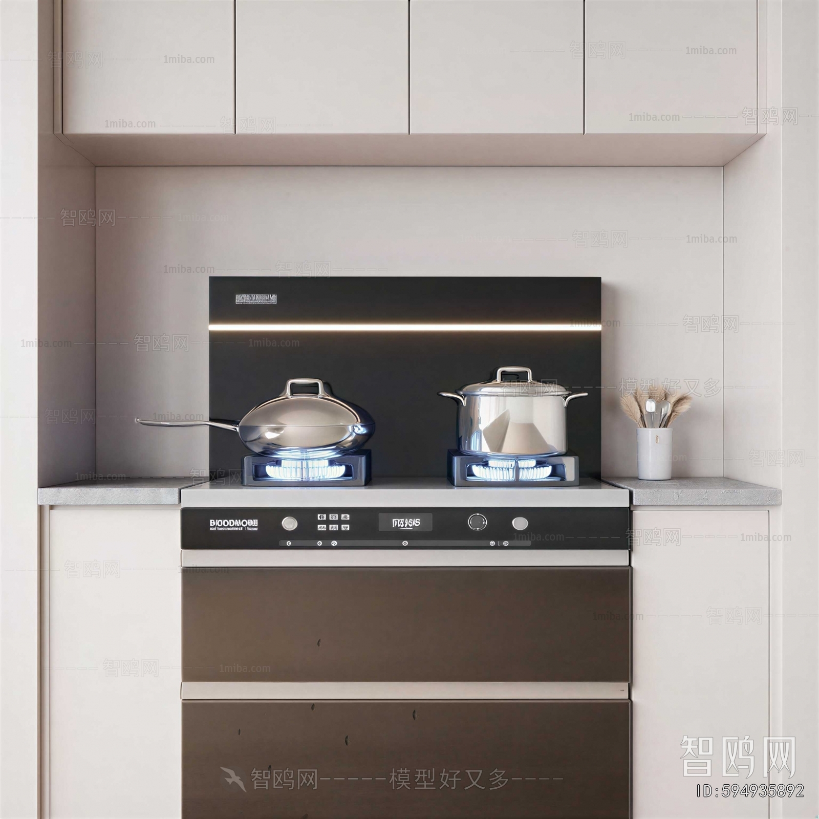 Modern Kitchen Electric Gas Range