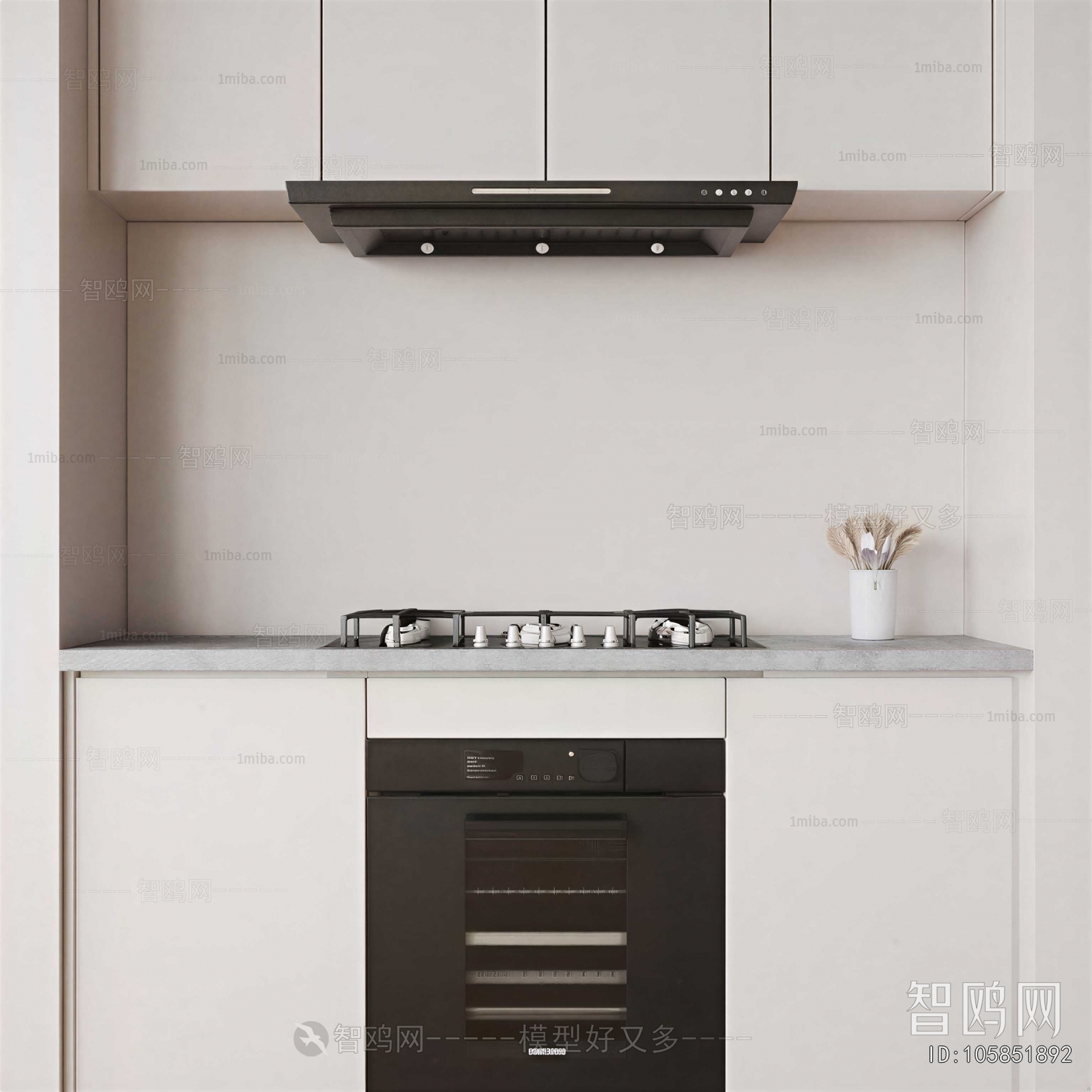 Modern Kitchen Electric Gas Range