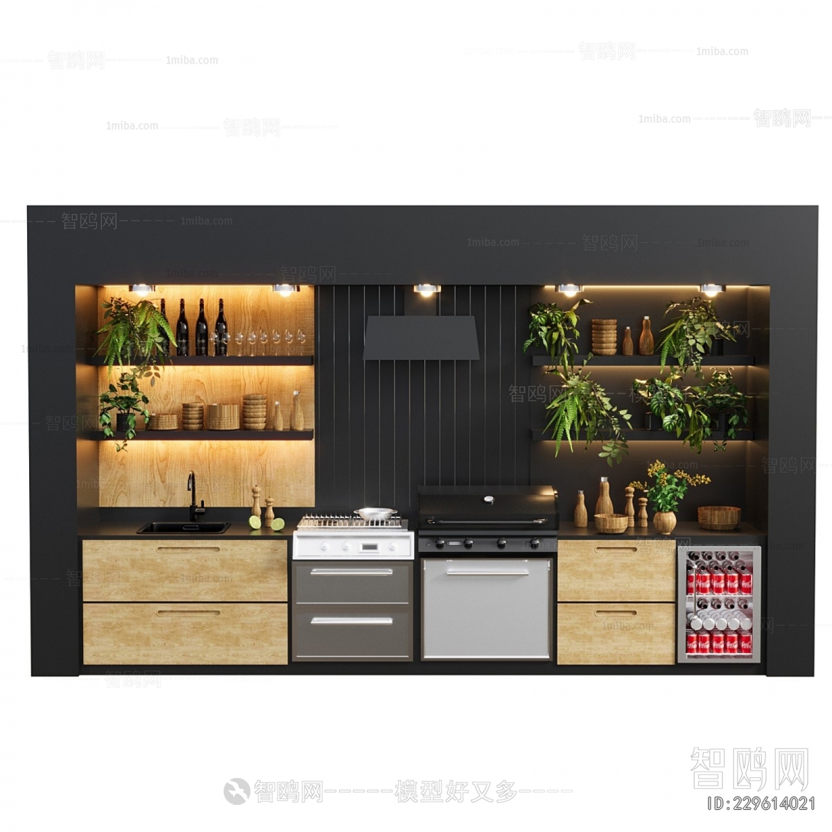 Modern Kitchen Cabinet