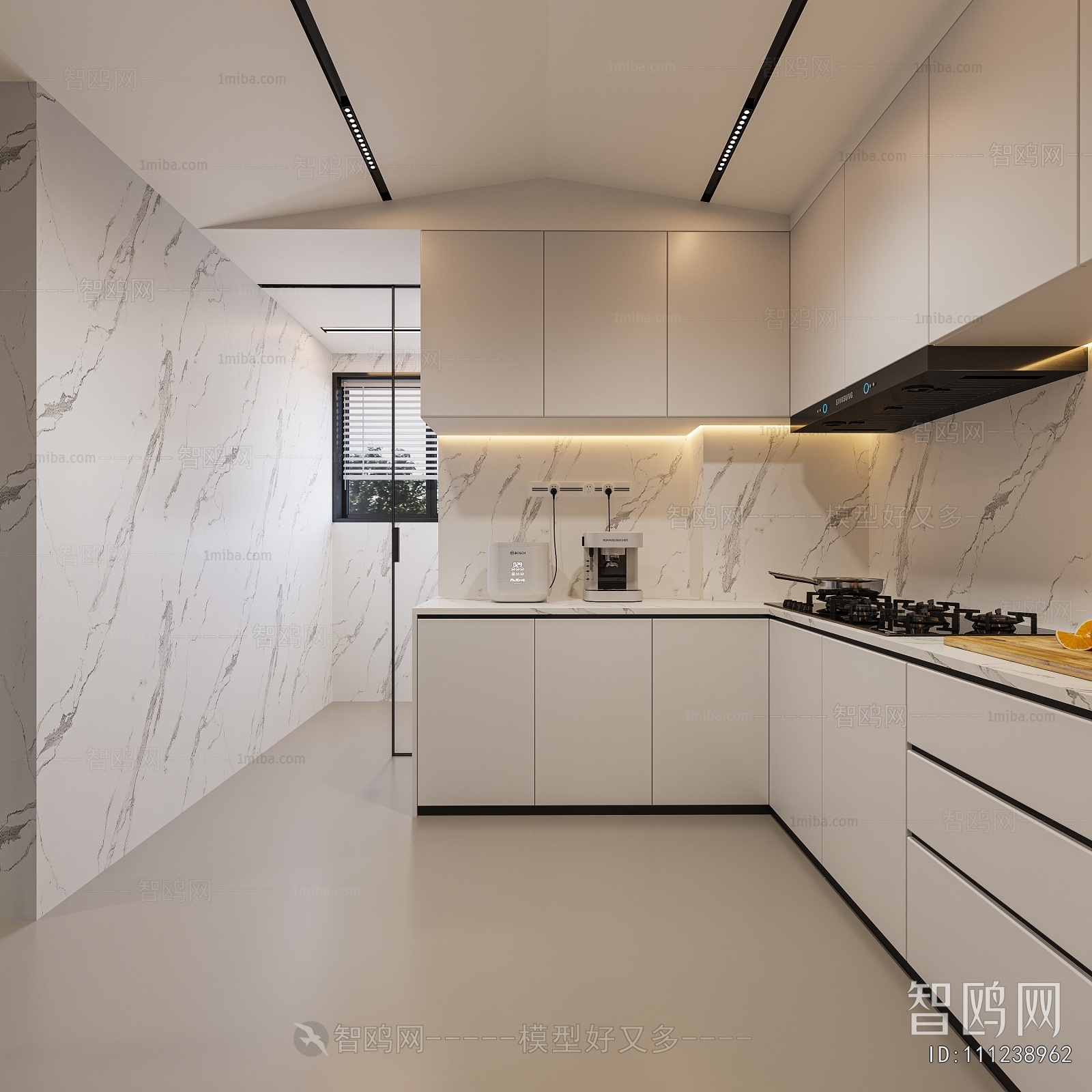 Modern The Kitchen