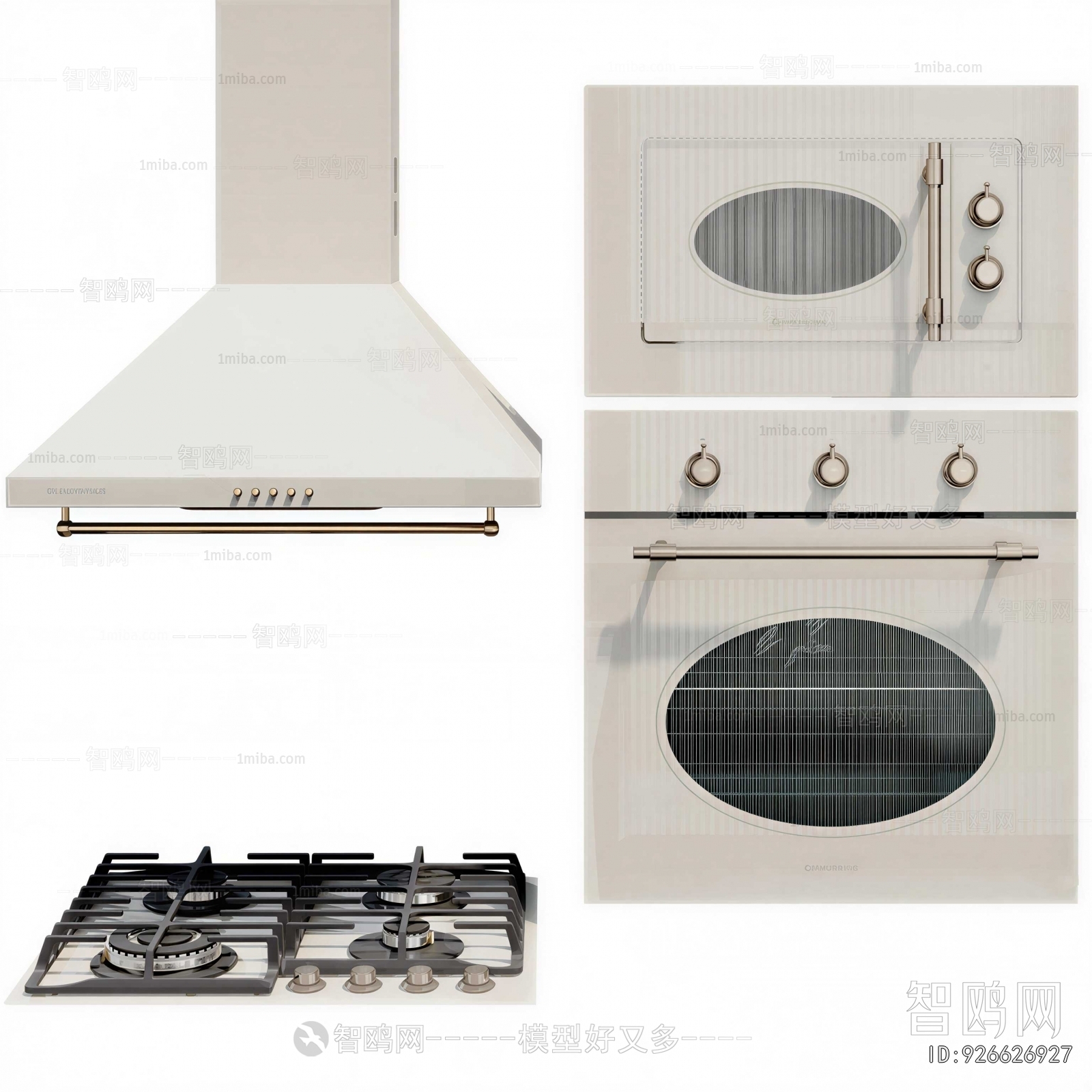 Modern Kitchen Electric Gas Range