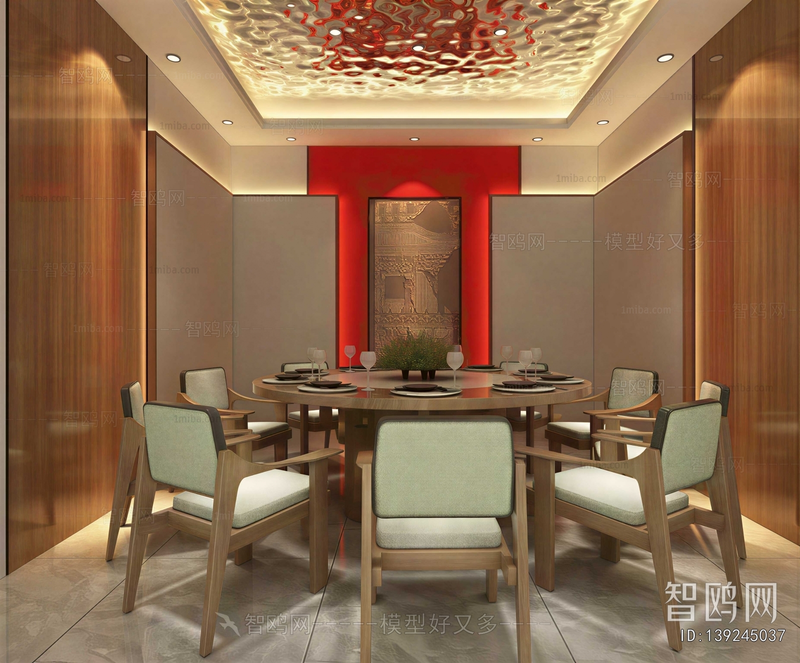 New Chinese Style Restaurant Box