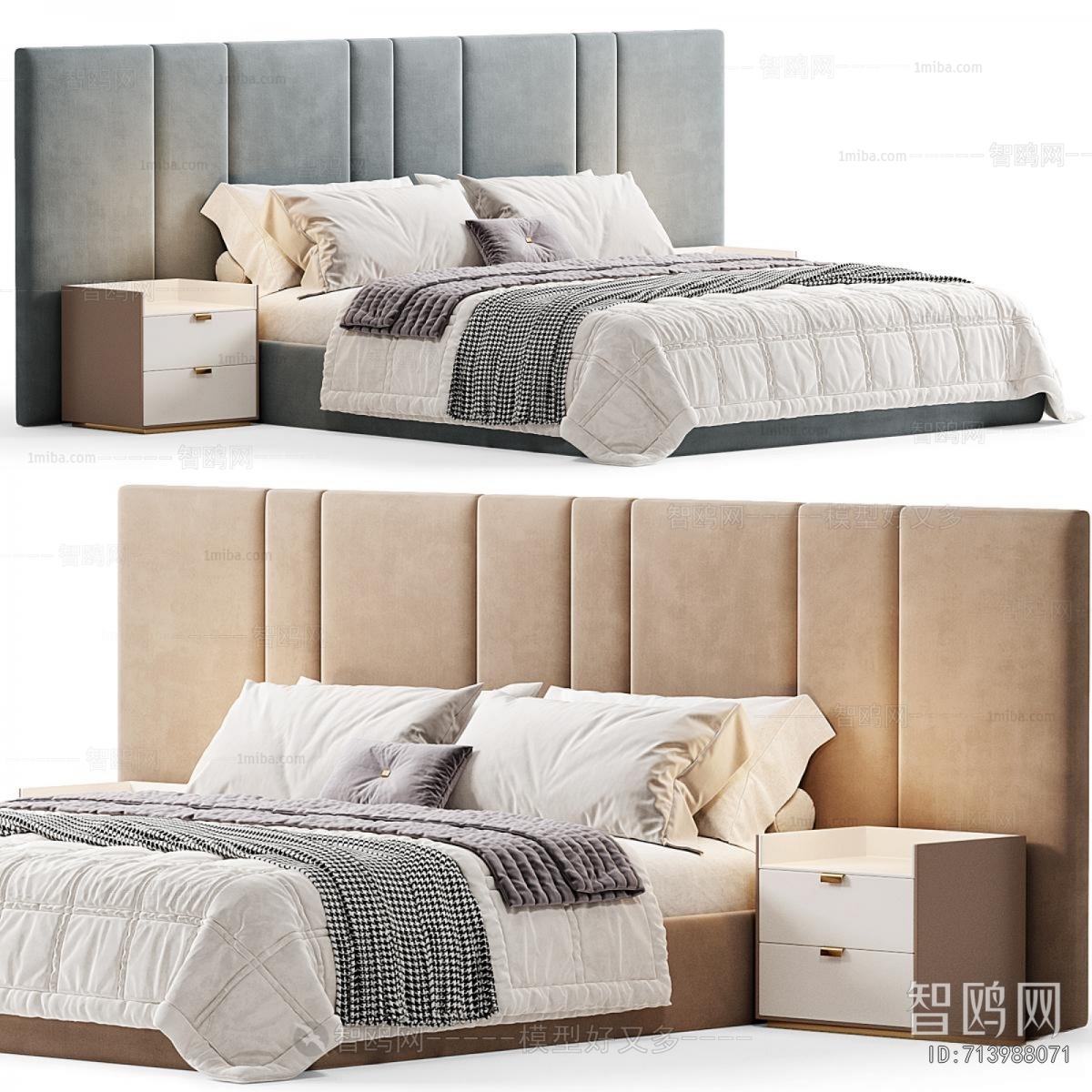 Modern Double Bed