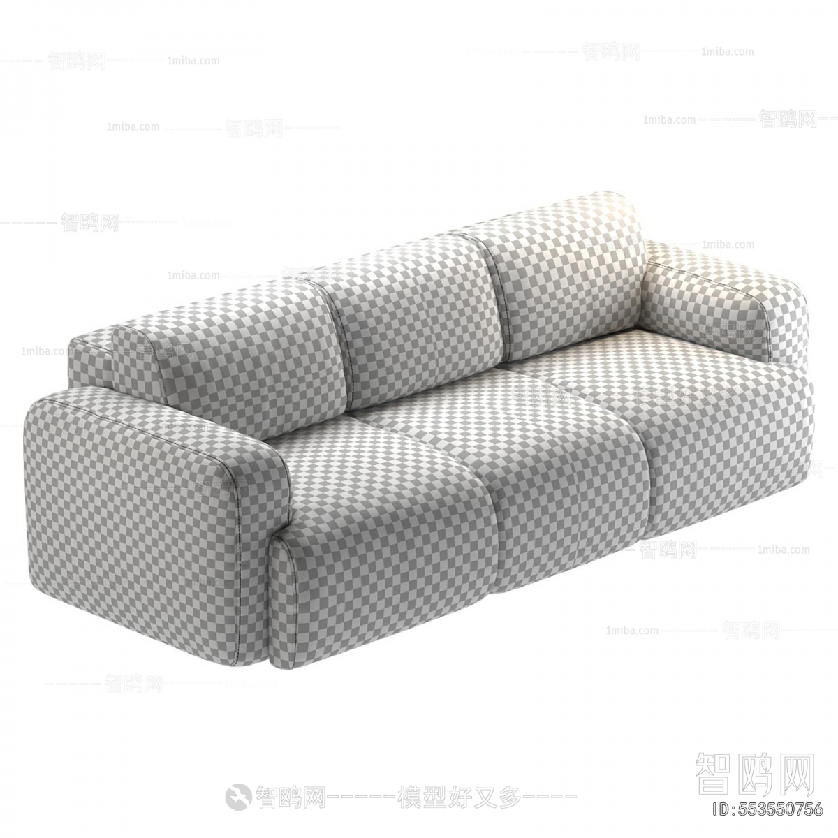 Modern Three-seat Sofa
