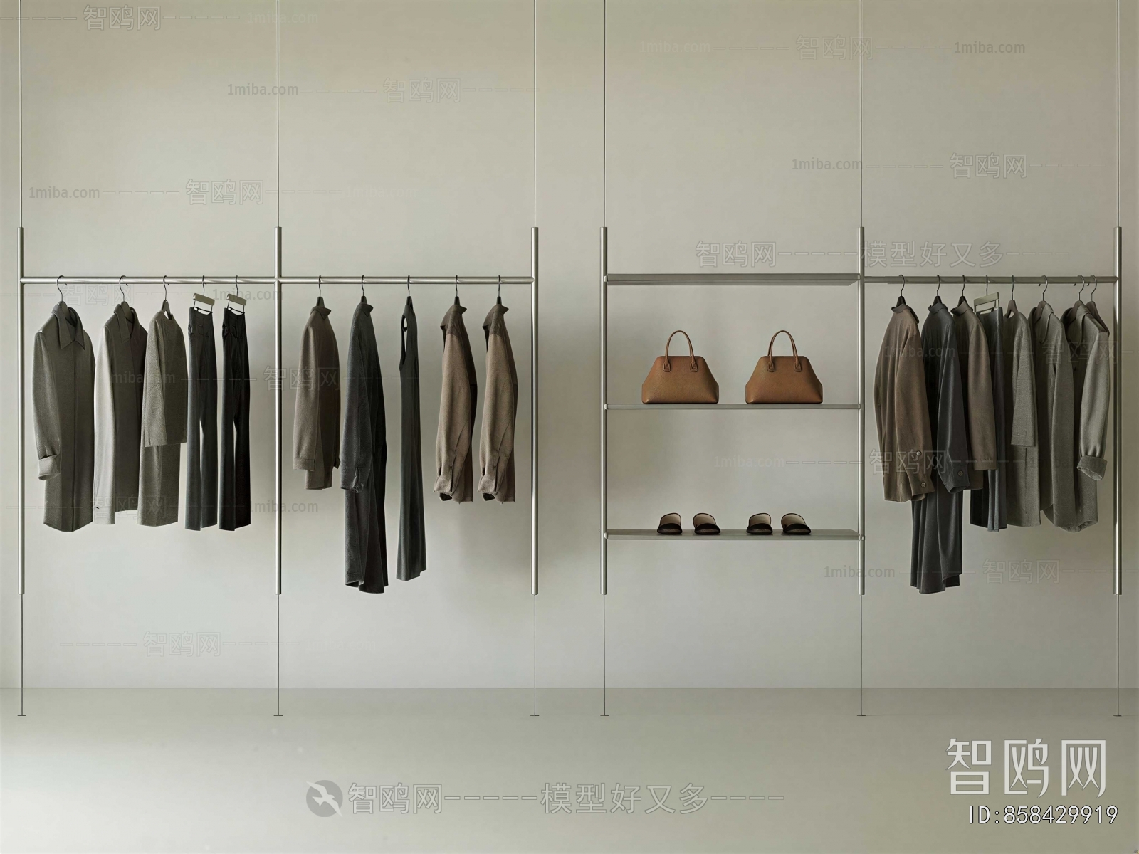 Modern Clothes, Bags And Shoes