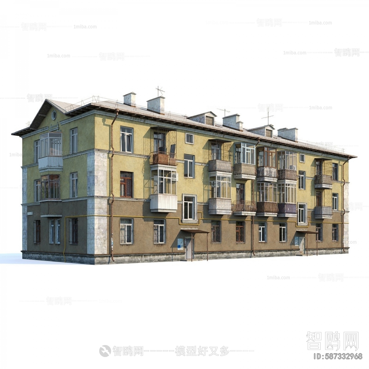 Classical Style Residential Building