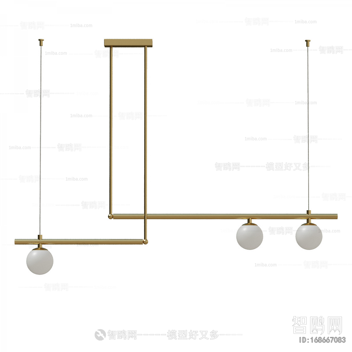 Modern Long Chandelier