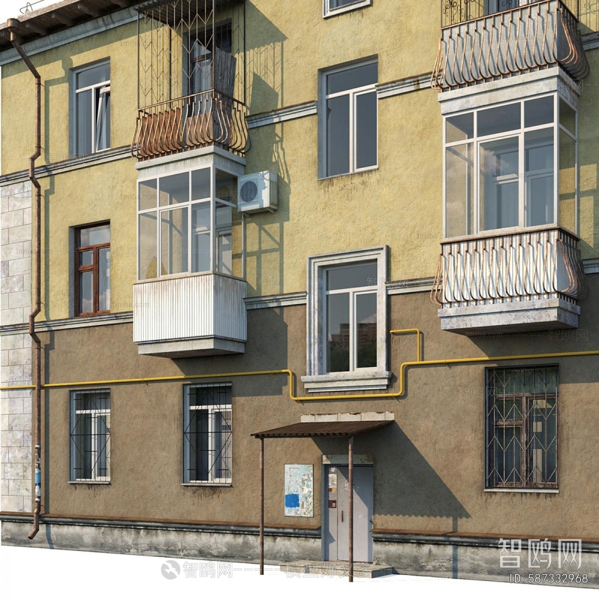 Classical Style Residential Building