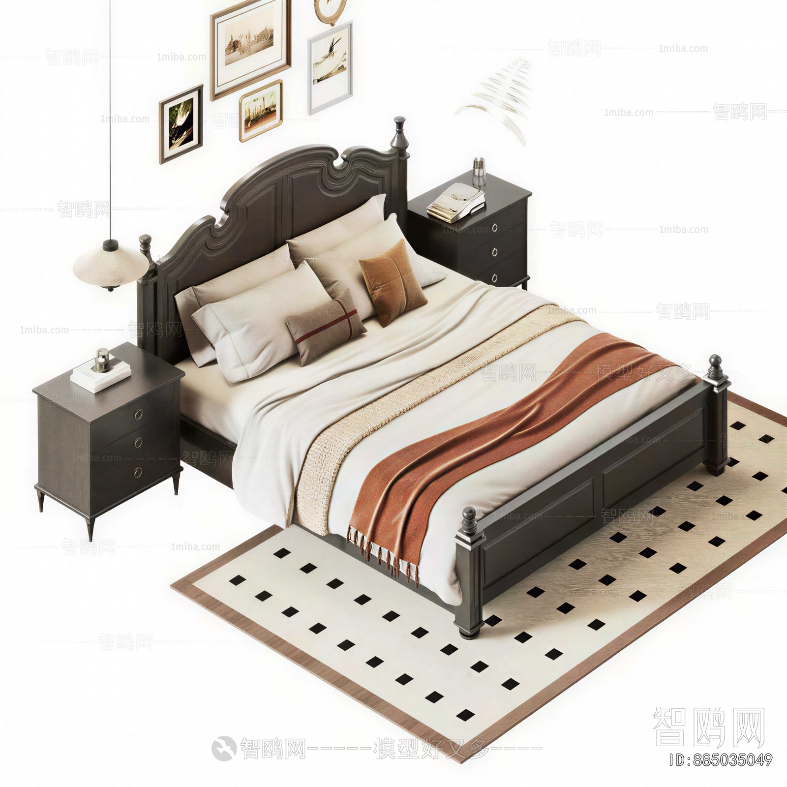 Modern Double Bed