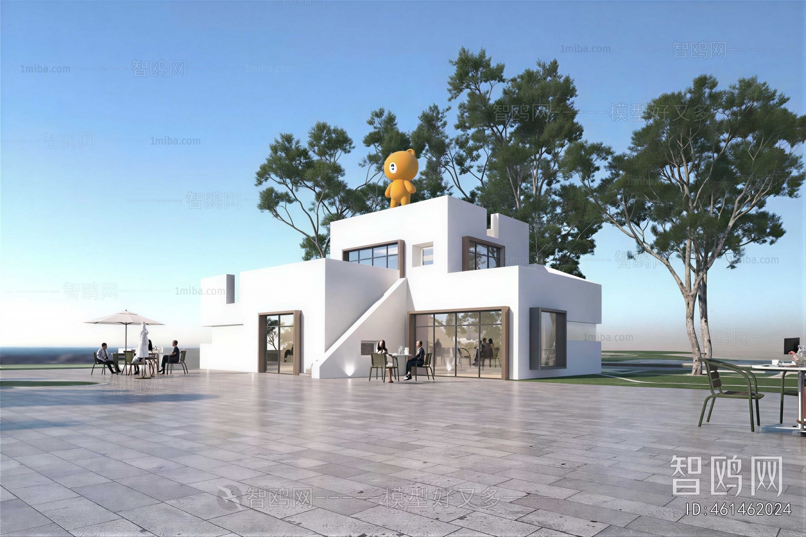 Modern Appearance Of Commercial Building