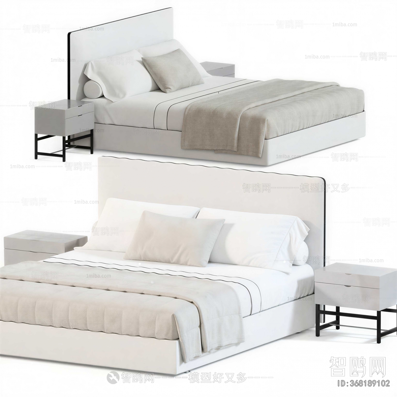 Modern Double Bed
