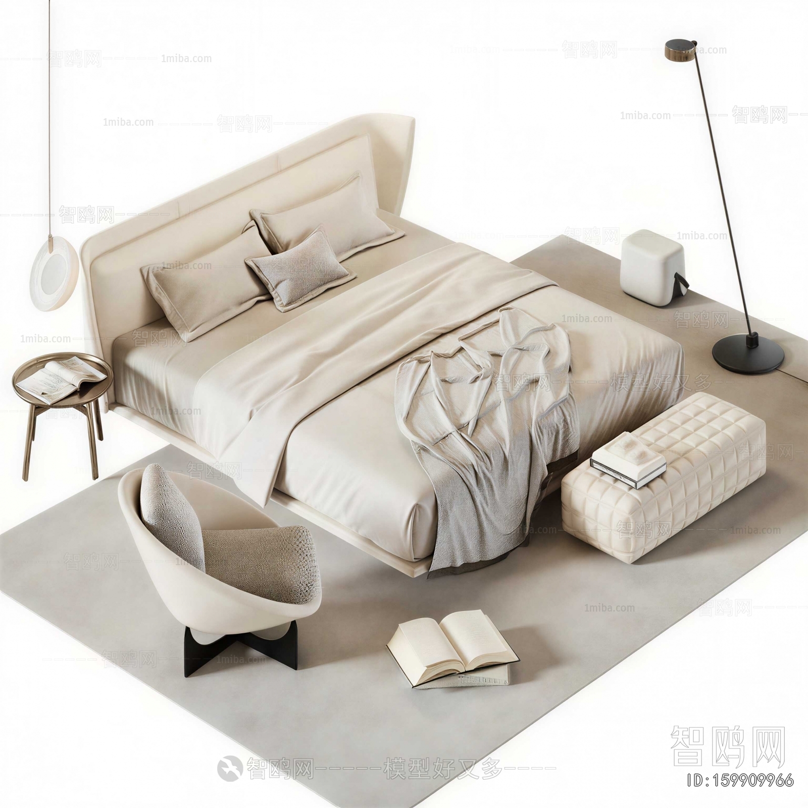 Modern Double Bed