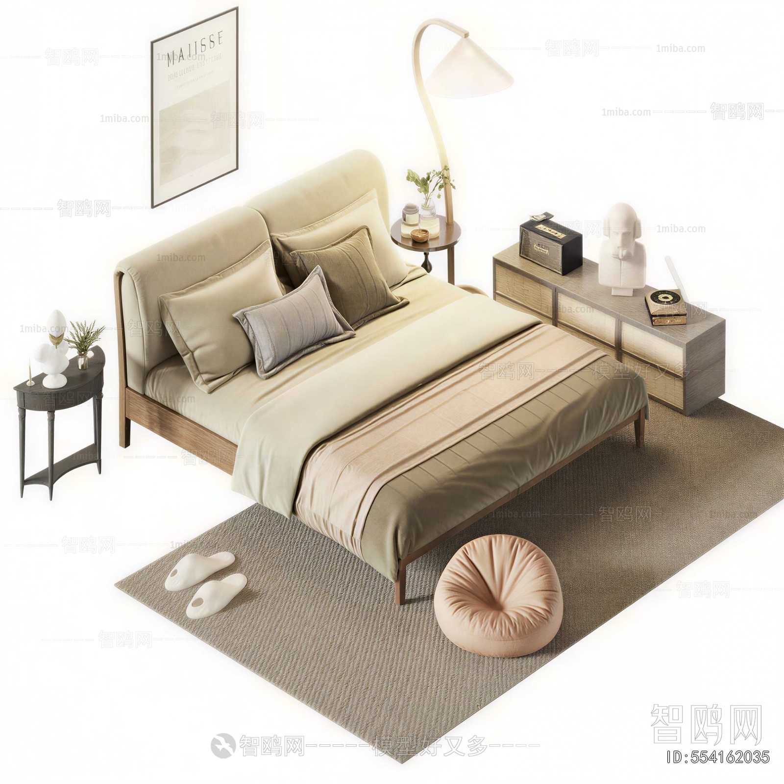 Modern Double Bed