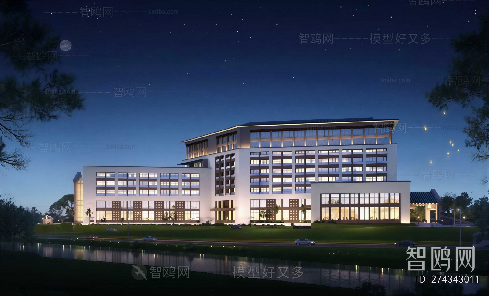 Modern Appearance Of Commercial Building