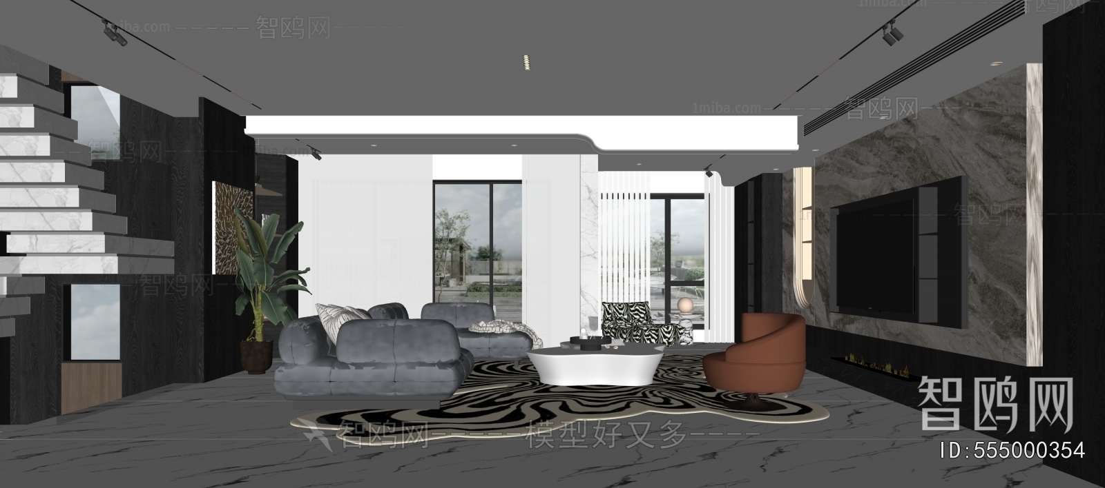 Modern A Living Room