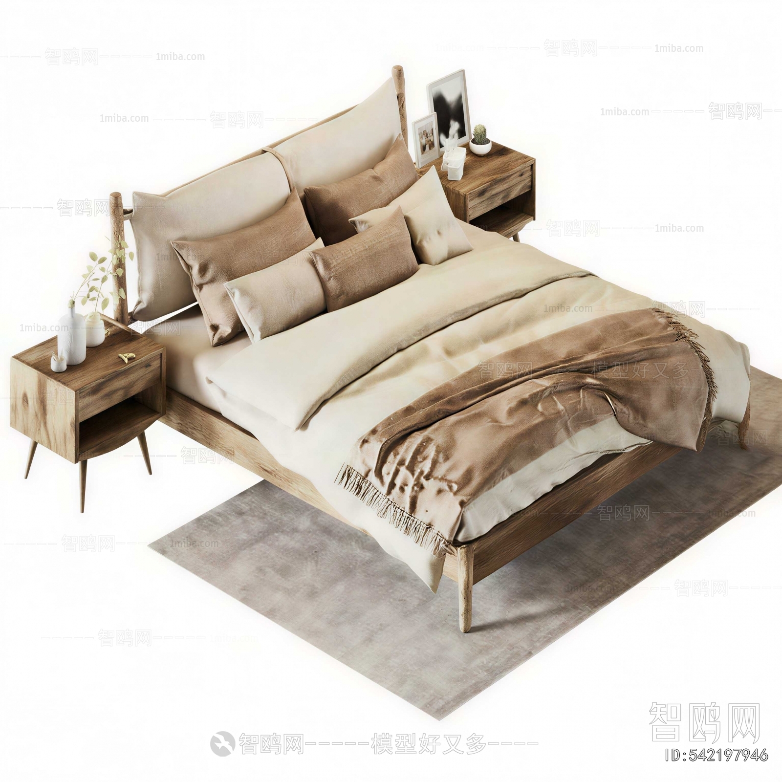Modern Double Bed