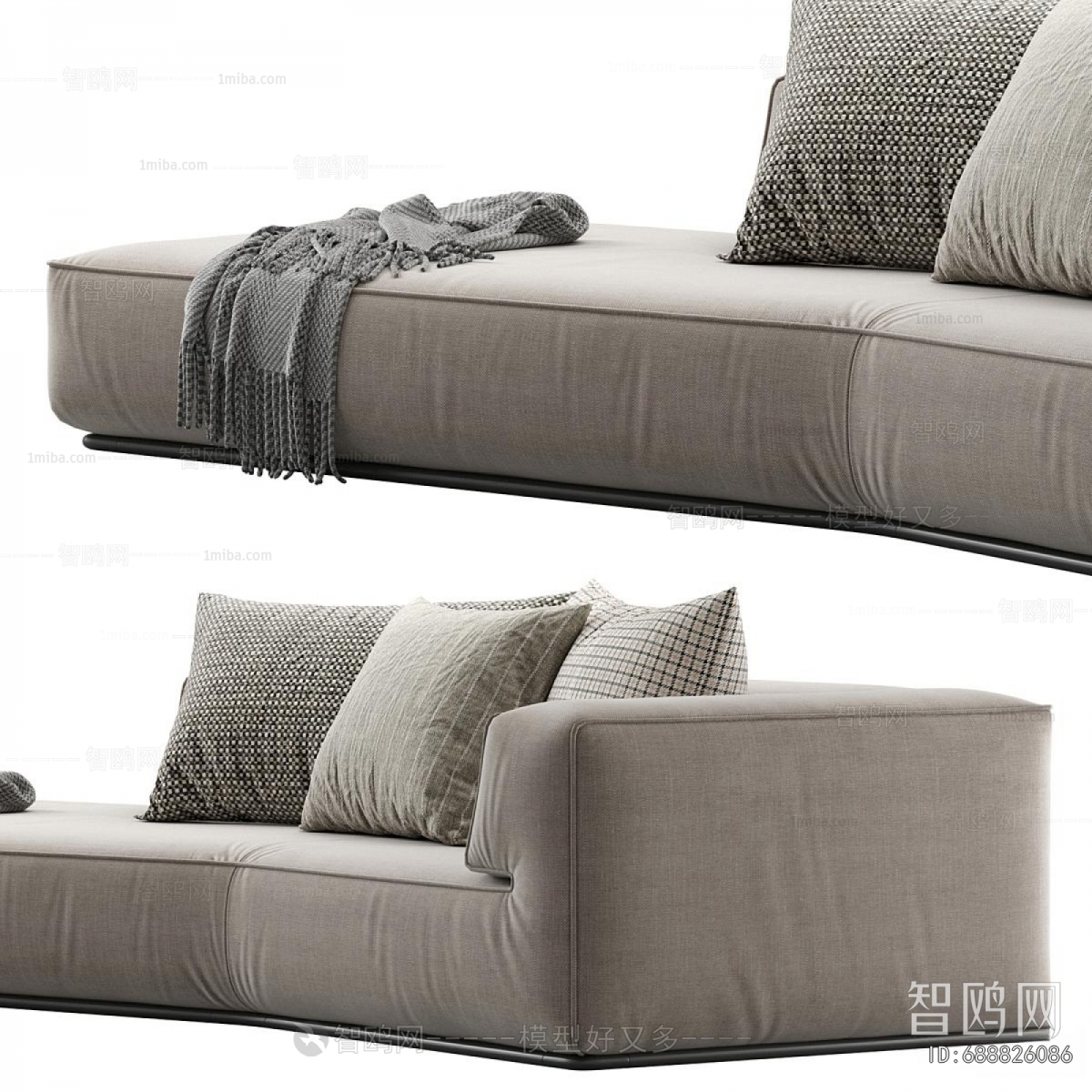Modern Shaped Sofa