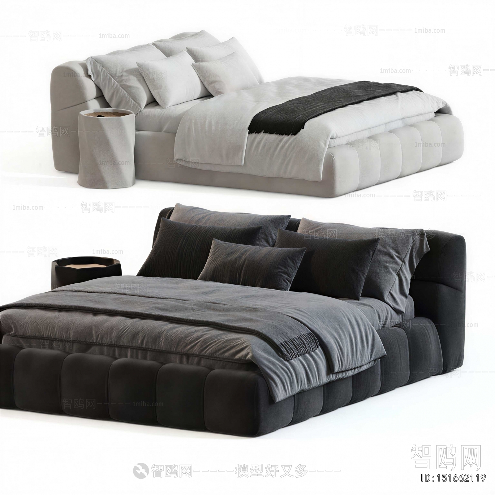 Modern Double Bed