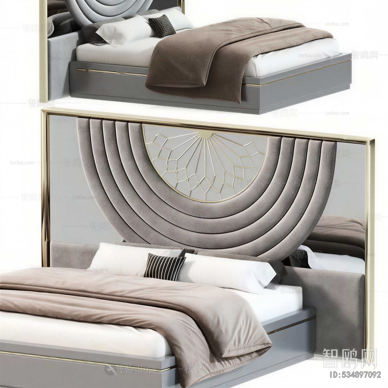 Modern Double Bed