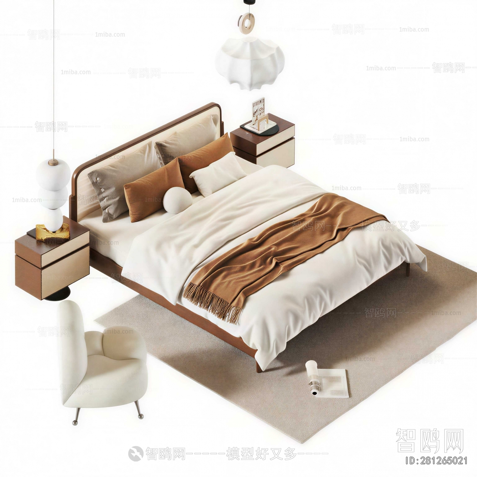 Modern Double Bed