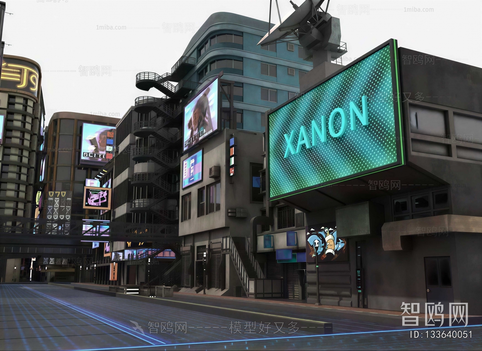 Modern Appearance Of Commercial Building