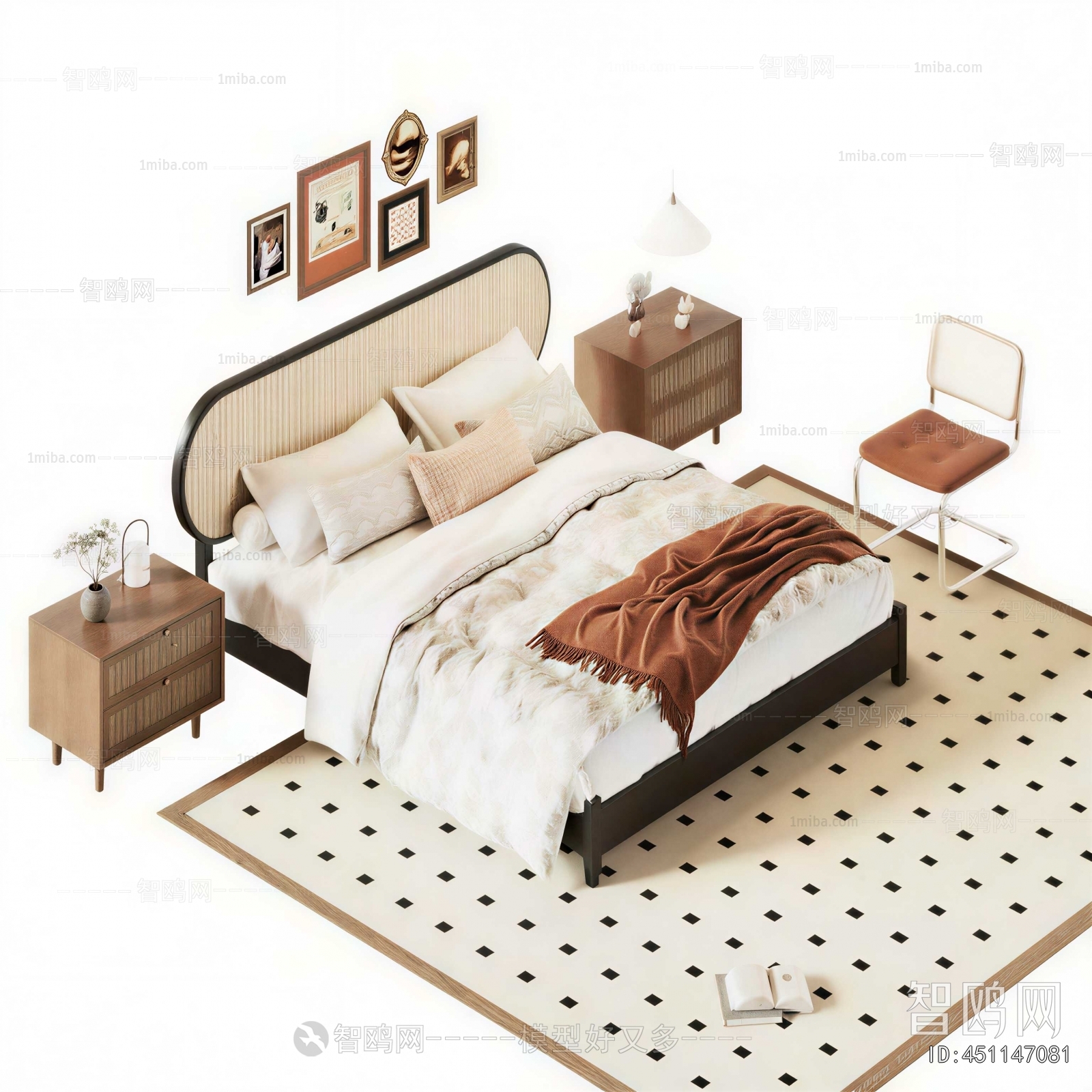 Modern Double Bed
