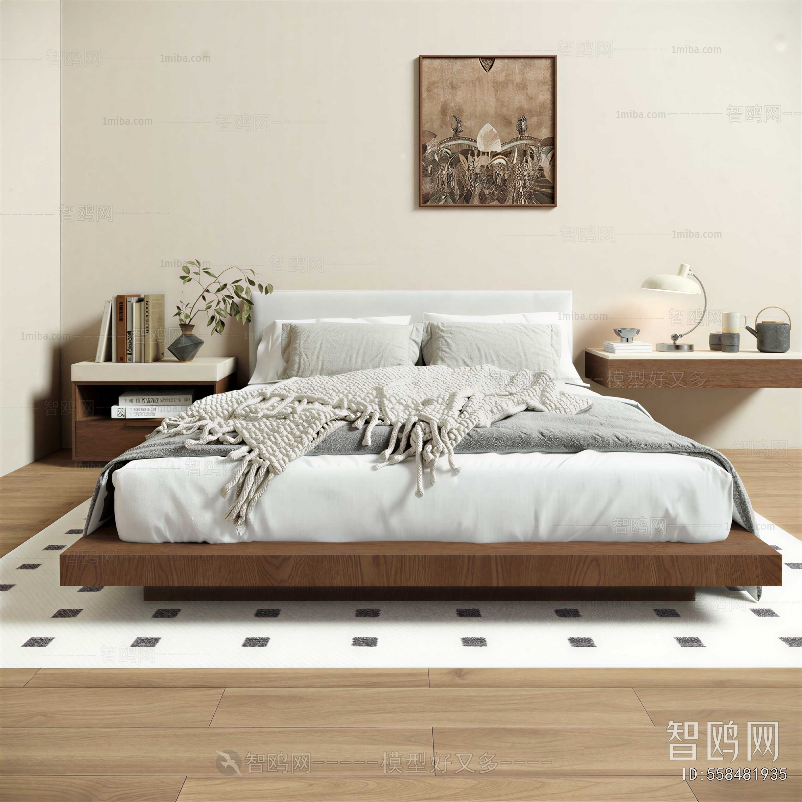 Modern Double Bed