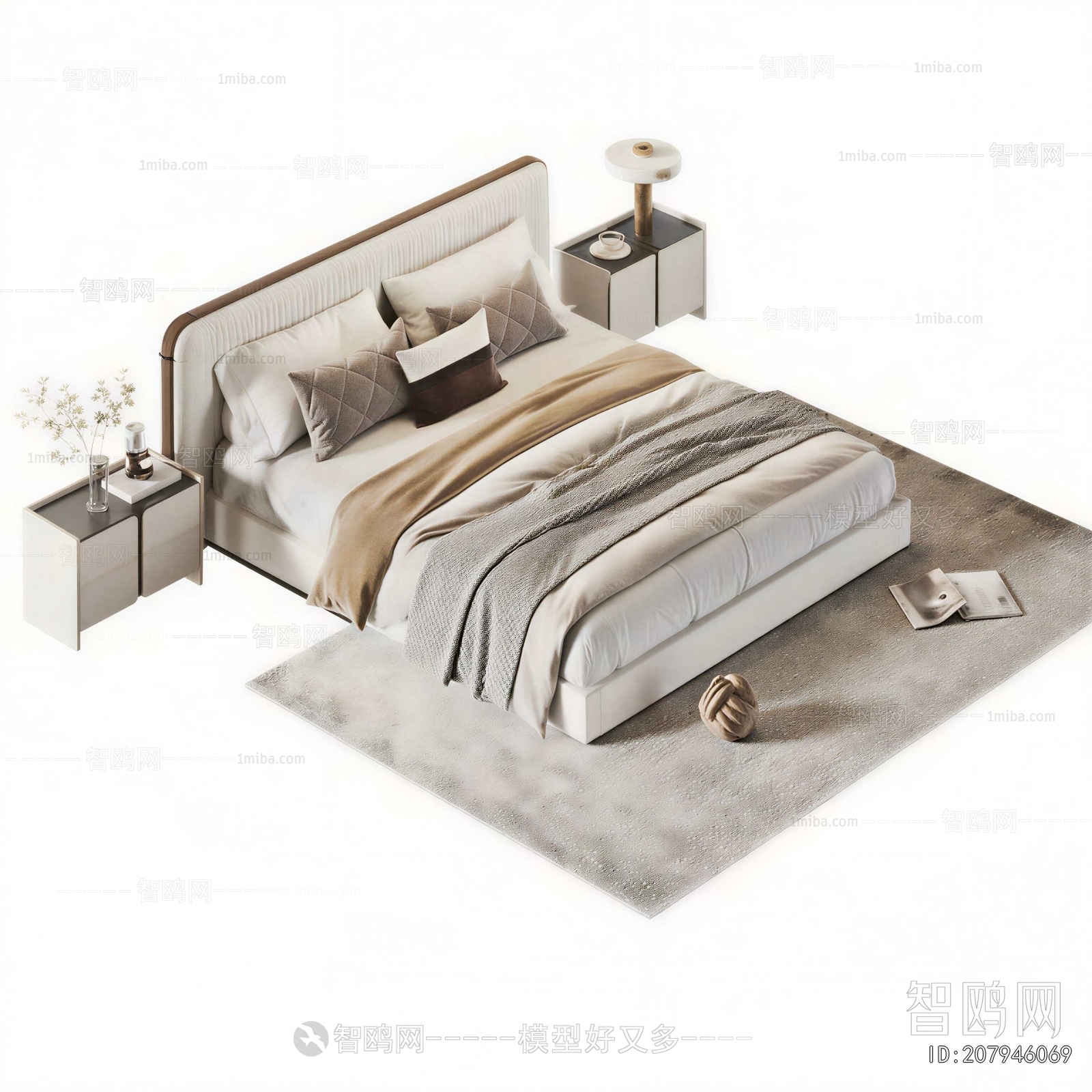 Modern Double Bed