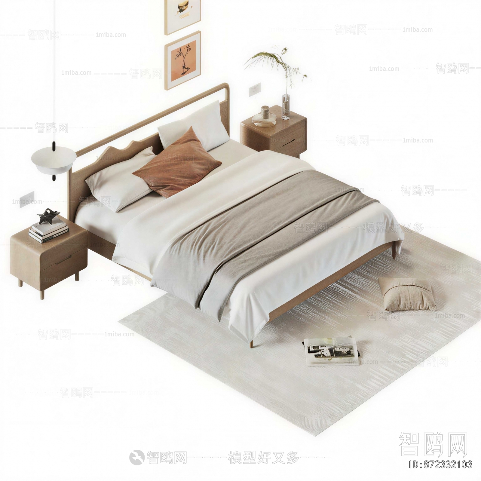 Modern Double Bed