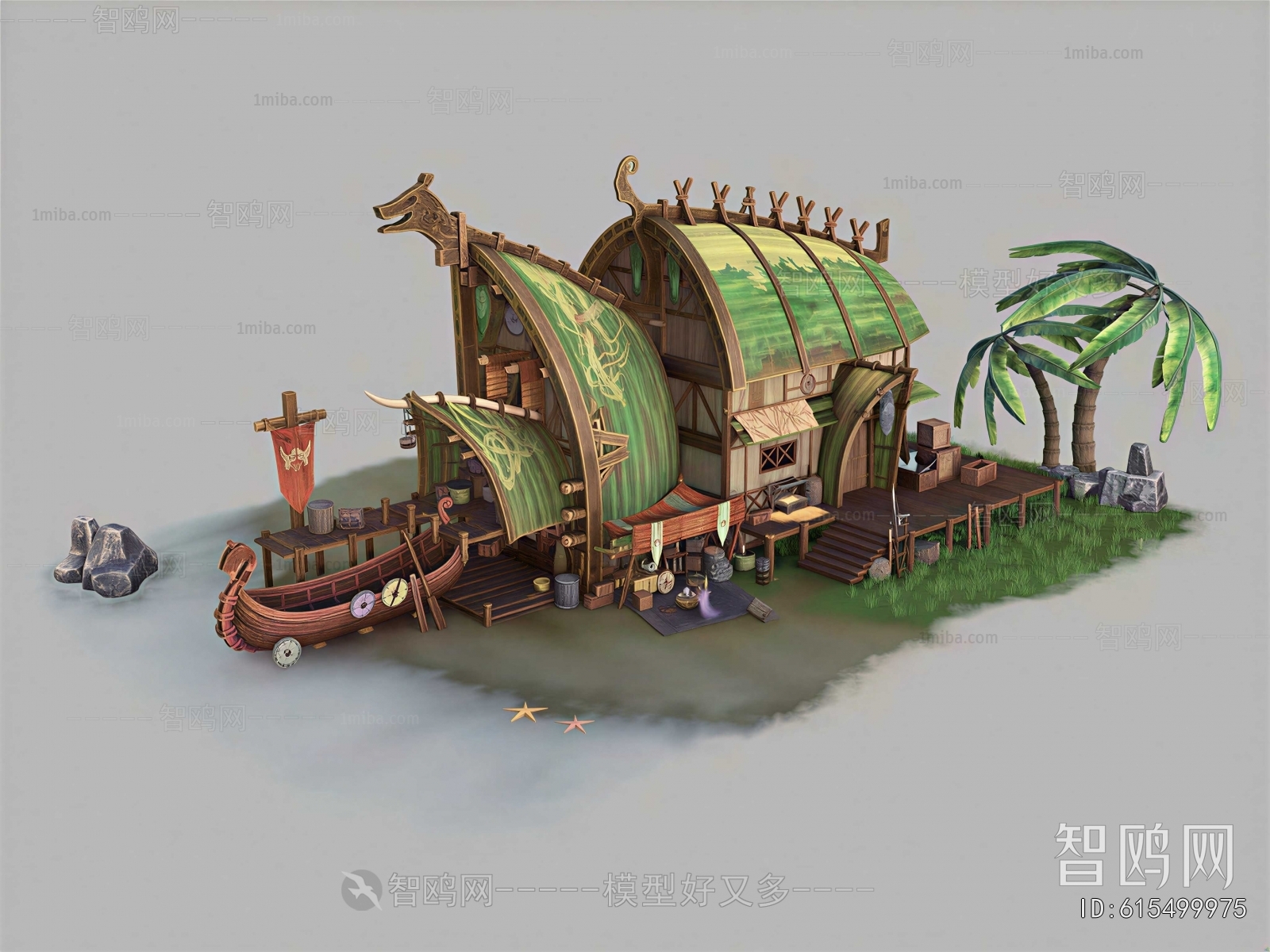 Modern Cartoon House