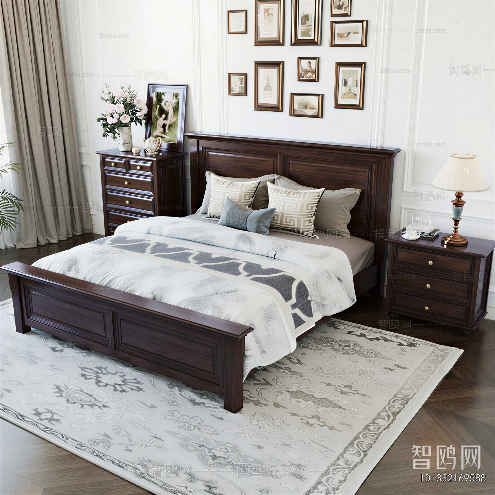 American Style Double Bed