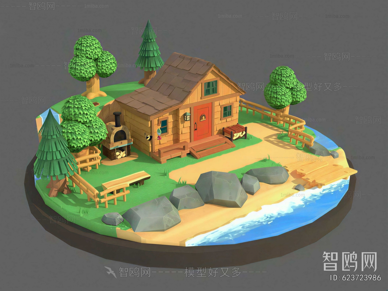 Modern Cartoon House