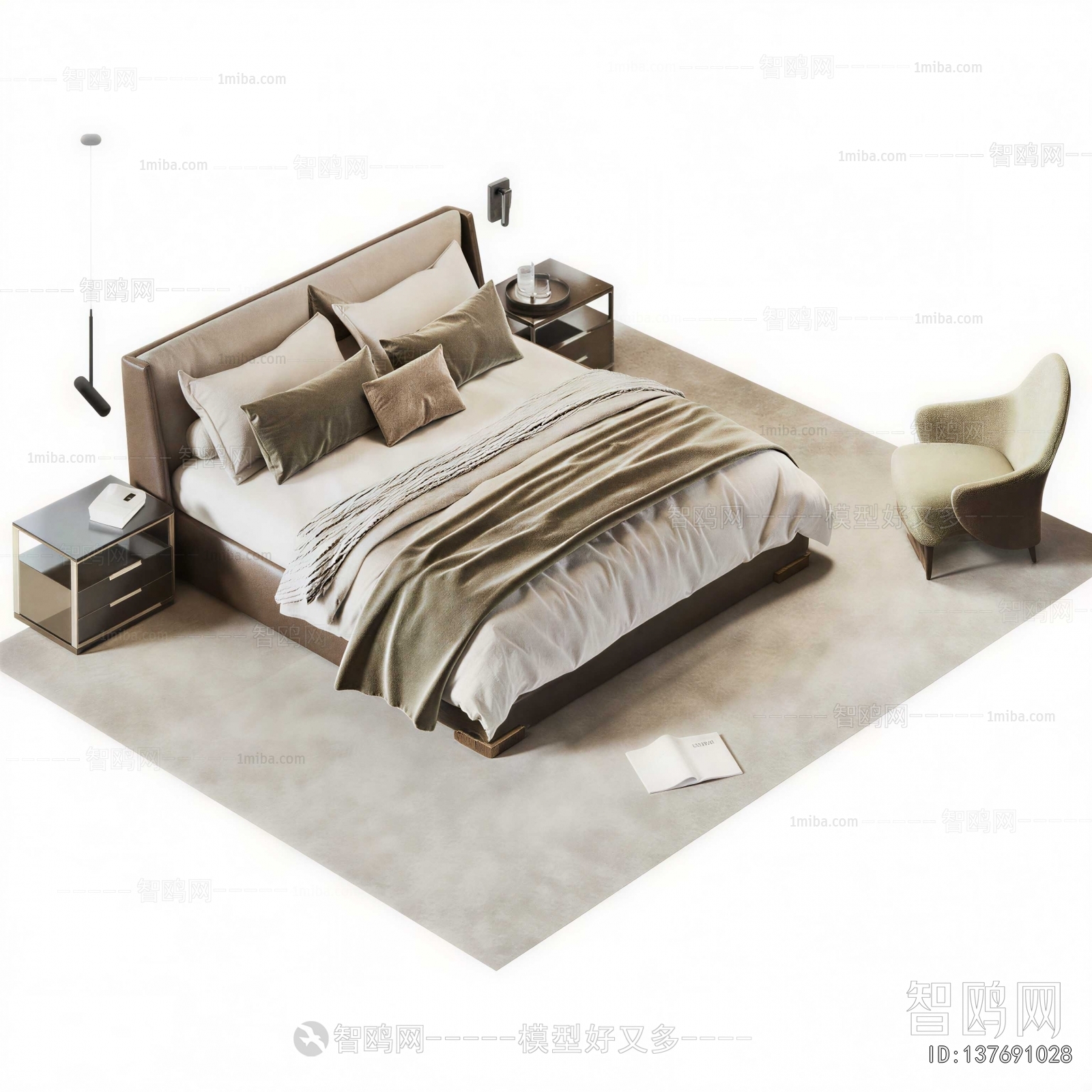 Modern Double Bed