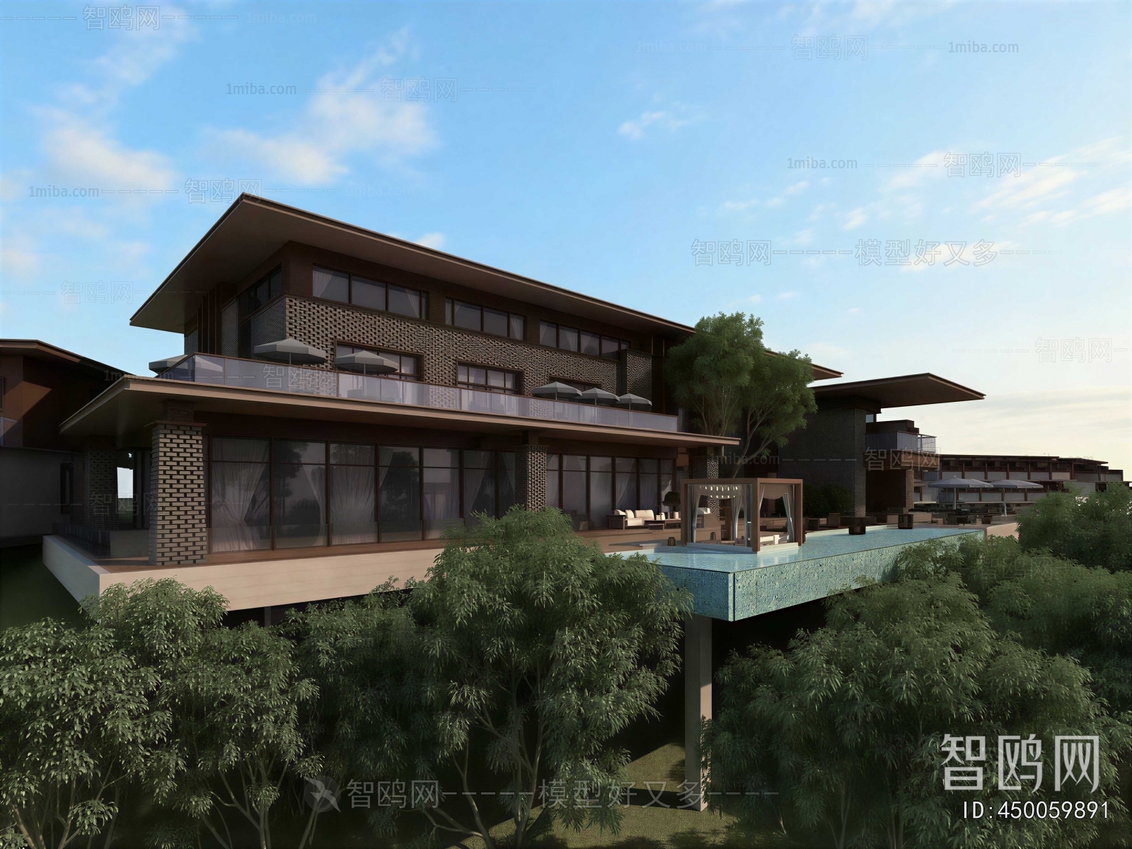 Modern Appearance Of Commercial Building