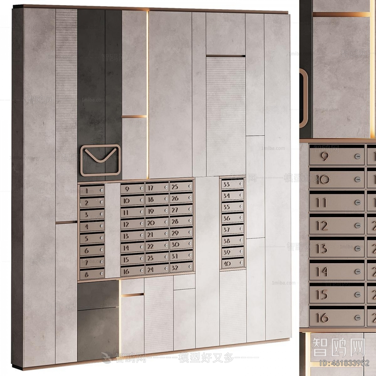 Modern Public Cabinet/lock Cabinet