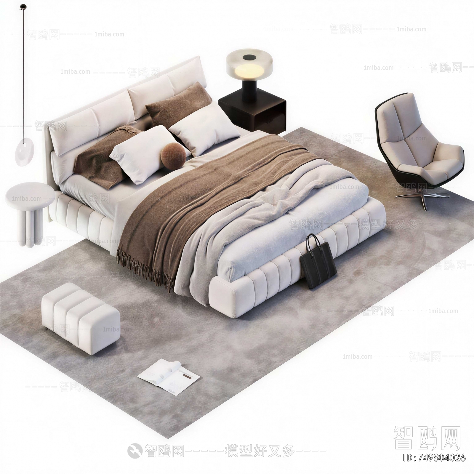 Modern Double Bed