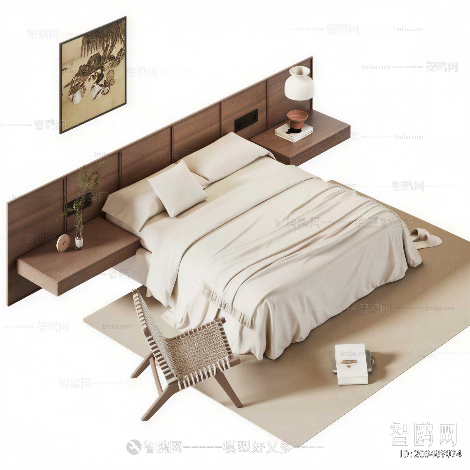 Modern Double Bed