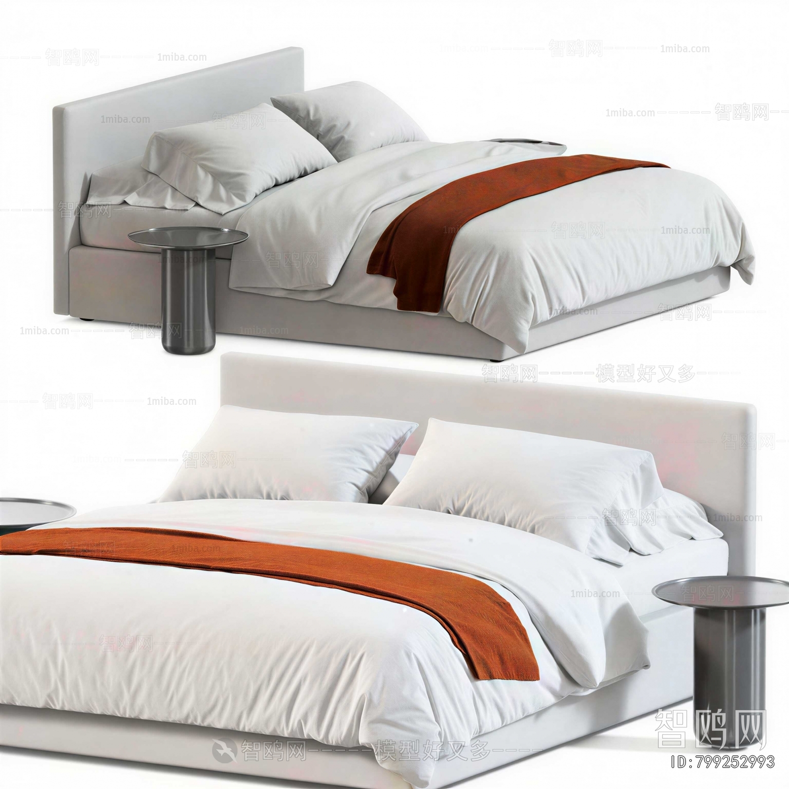 Modern Double Bed
