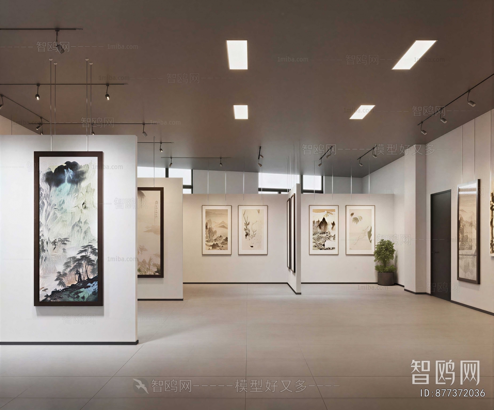 New Chinese Style Exhibition Hall