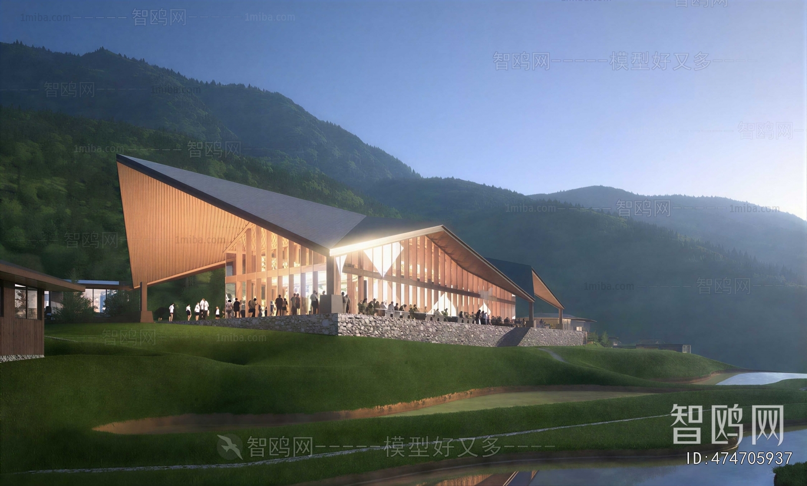 Modern Appearance Of Commercial Building