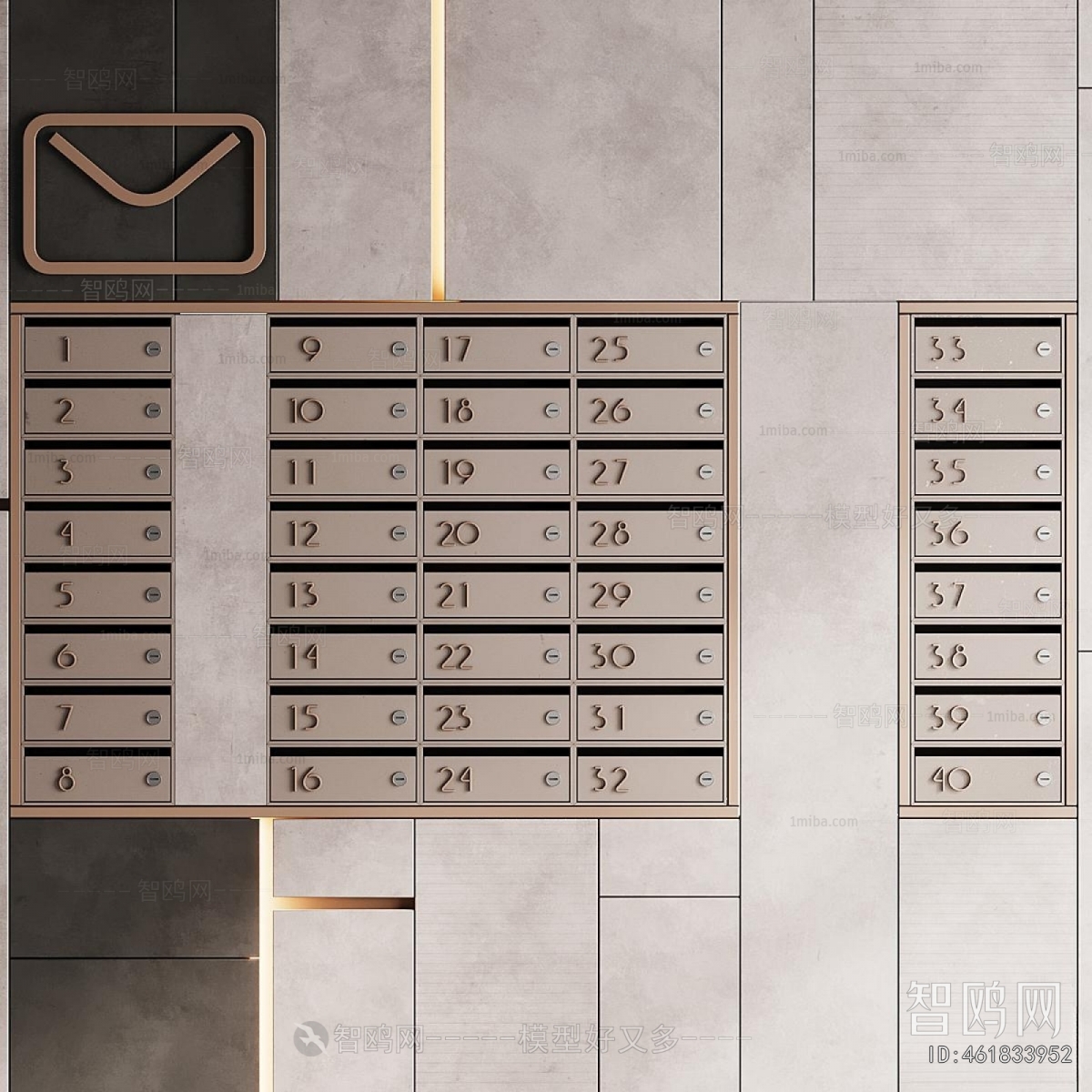 Modern Public Cabinet/lock Cabinet